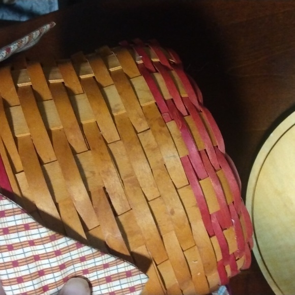 Vintage 1999 Longaberger Homestead Basket 10" Diameter - Picture 5 of 7
